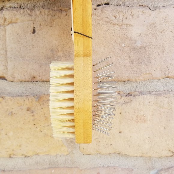 Burt's Bees Puppies Double Sided Pin & Bristle Grooming Brush - Picture 3 of 11